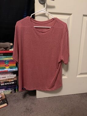 a new day Short Sleeve Tee in Dusty Rose